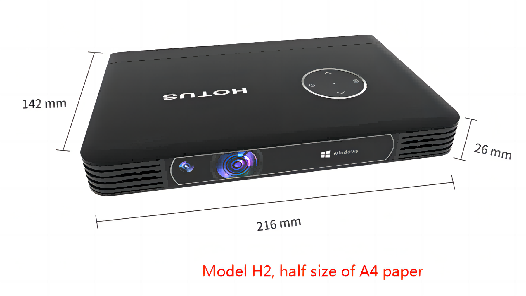 Evaluering av HOTUS H2 Portable Business Projector